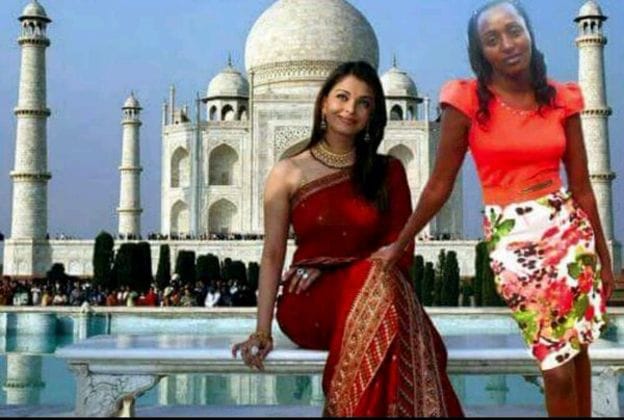 travel around the world through photoshop
