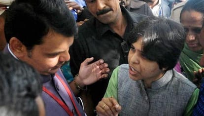 tripti desai of bhumata brigade is arrested
