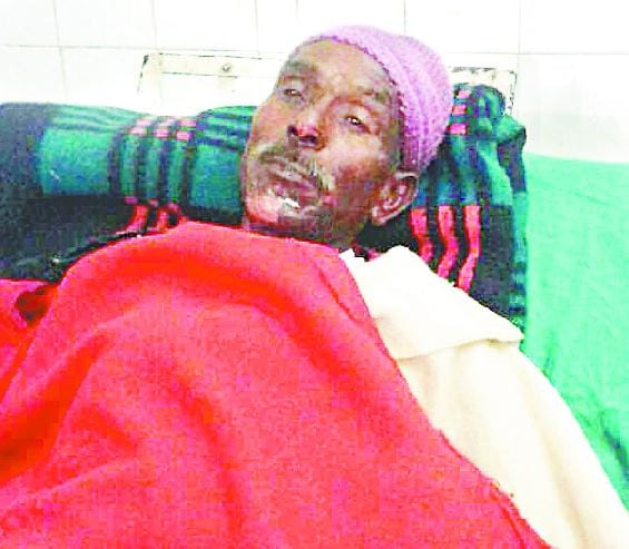 Nephew uncle poured kerosene, set fire