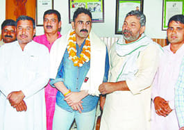 Yash Bharti Anuj received honors