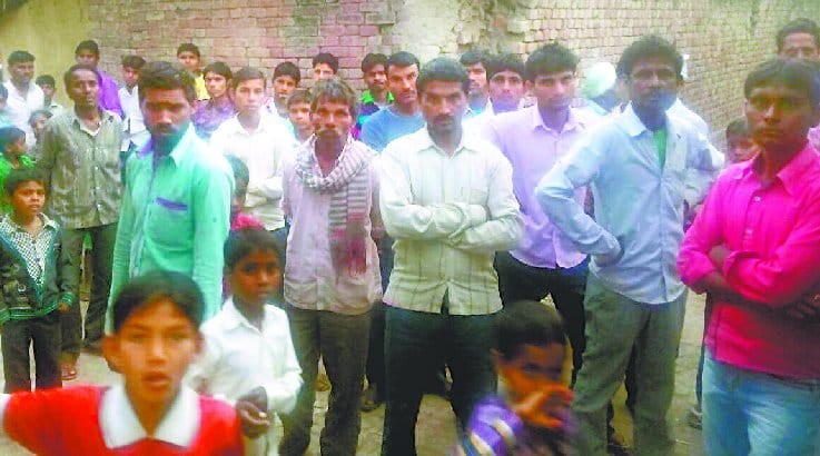 The lovers were evacuated village panchayat
