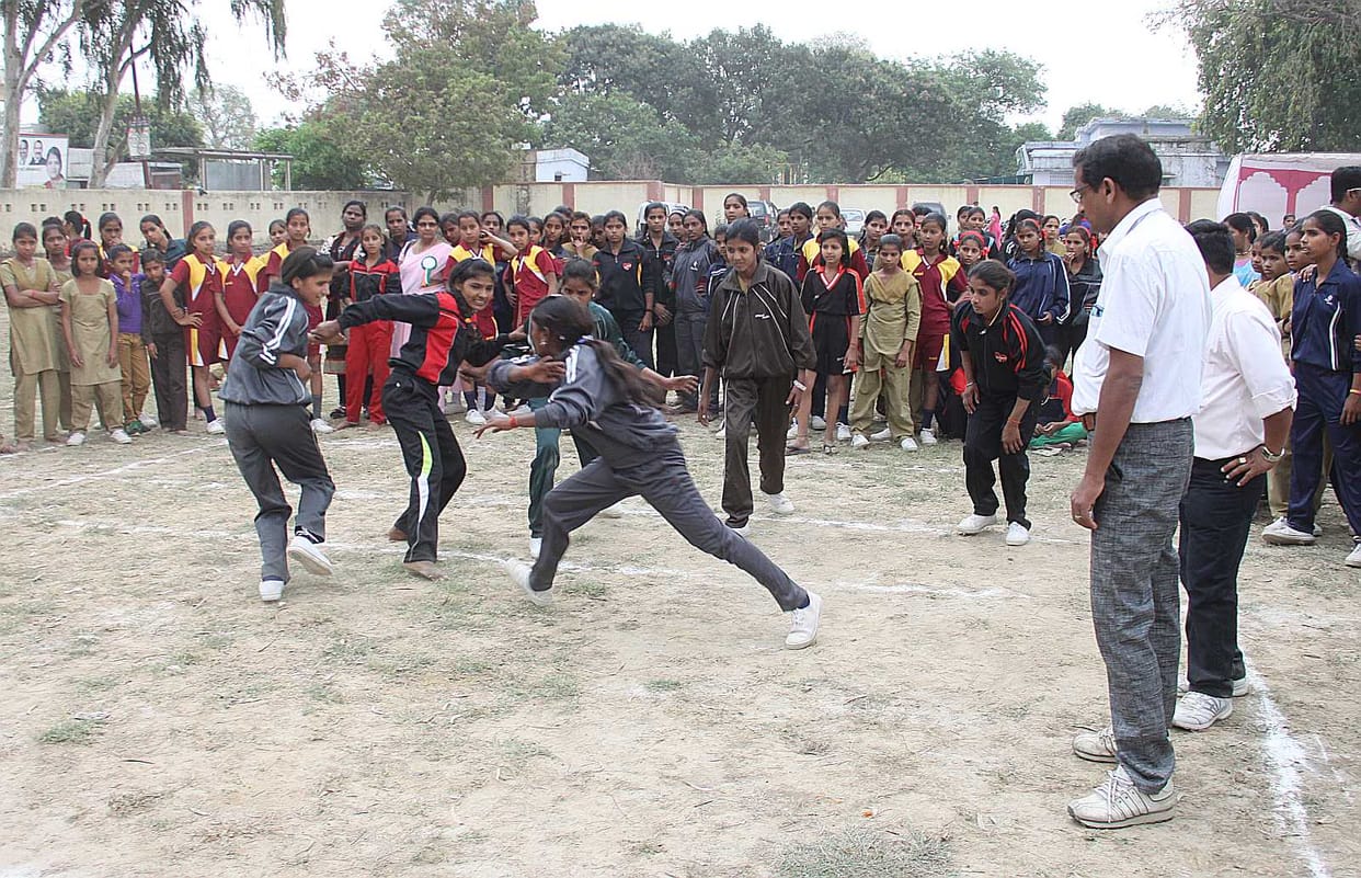 Kasturba launched the annual Sports Rally