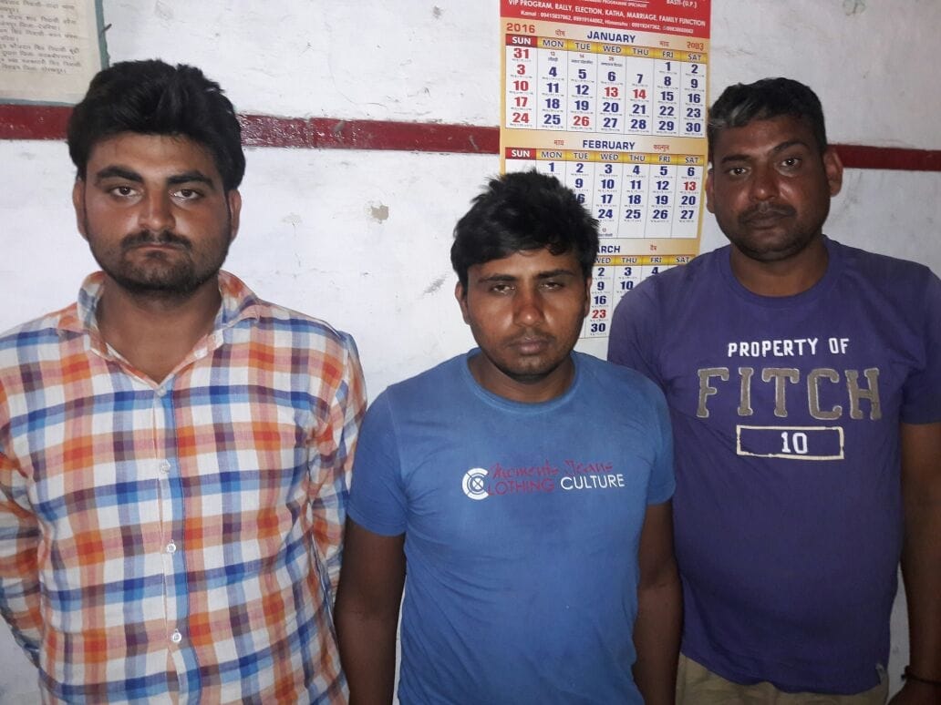 three arrested in ndps act