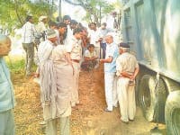 dumper, accident, two death, police