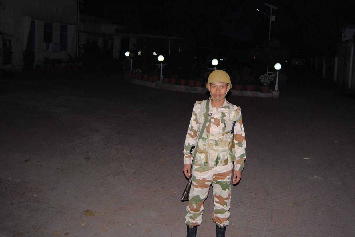 ITBP security for rebel legislature.