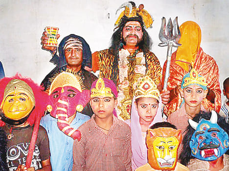 lord shiva barat in ghatampur