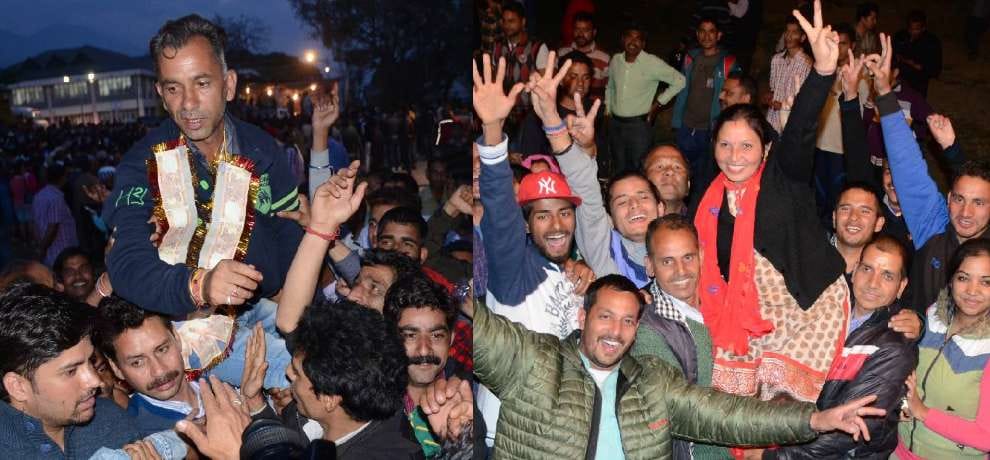 congress wins13 seats in dharamsala municipal corporation elections