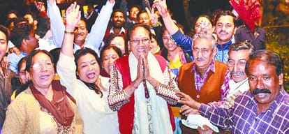 congress wins13 seats in dharamsala municipal corporation elections