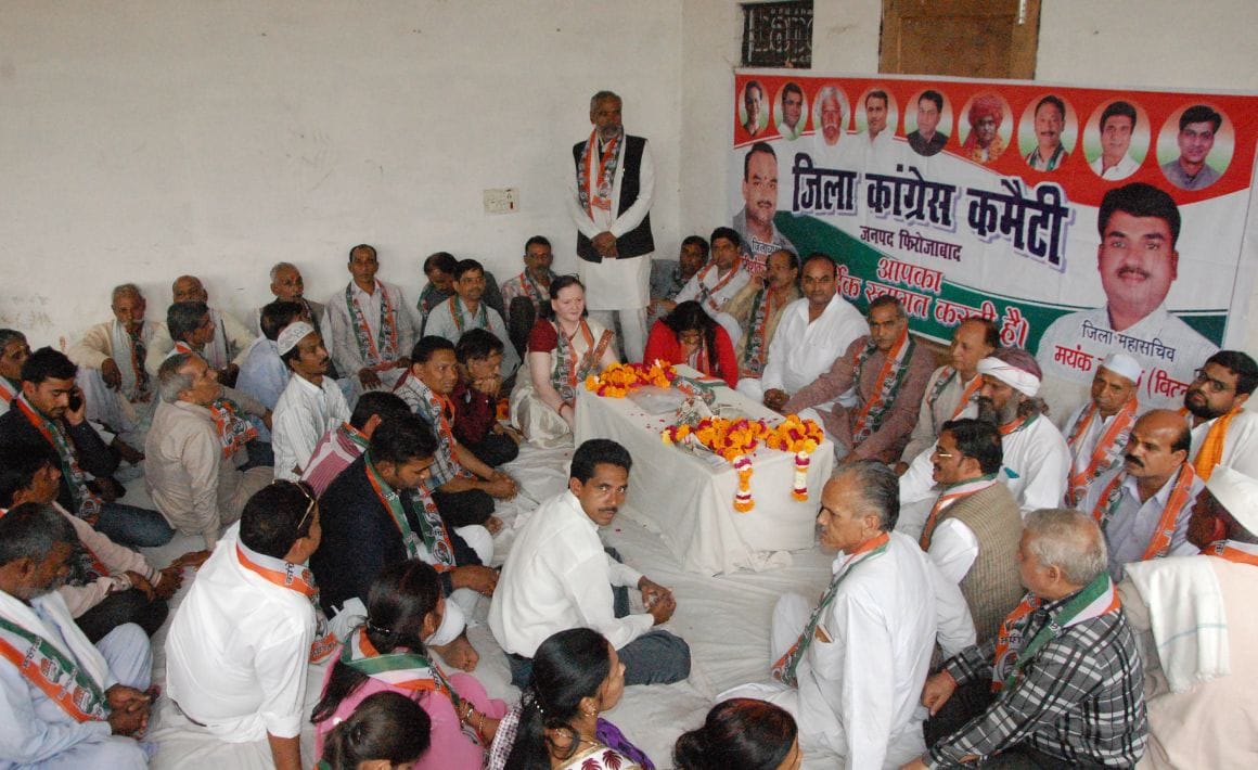 Bhim Congress show solidarity in the Flame