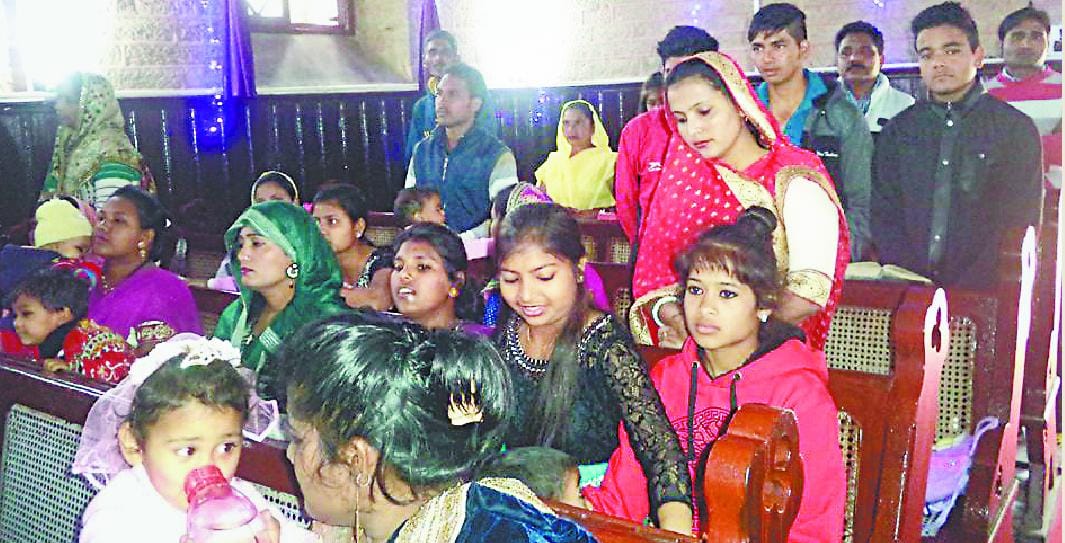 Easter was celebrated with special prayers