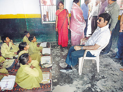 Teacher showed adverse entry
