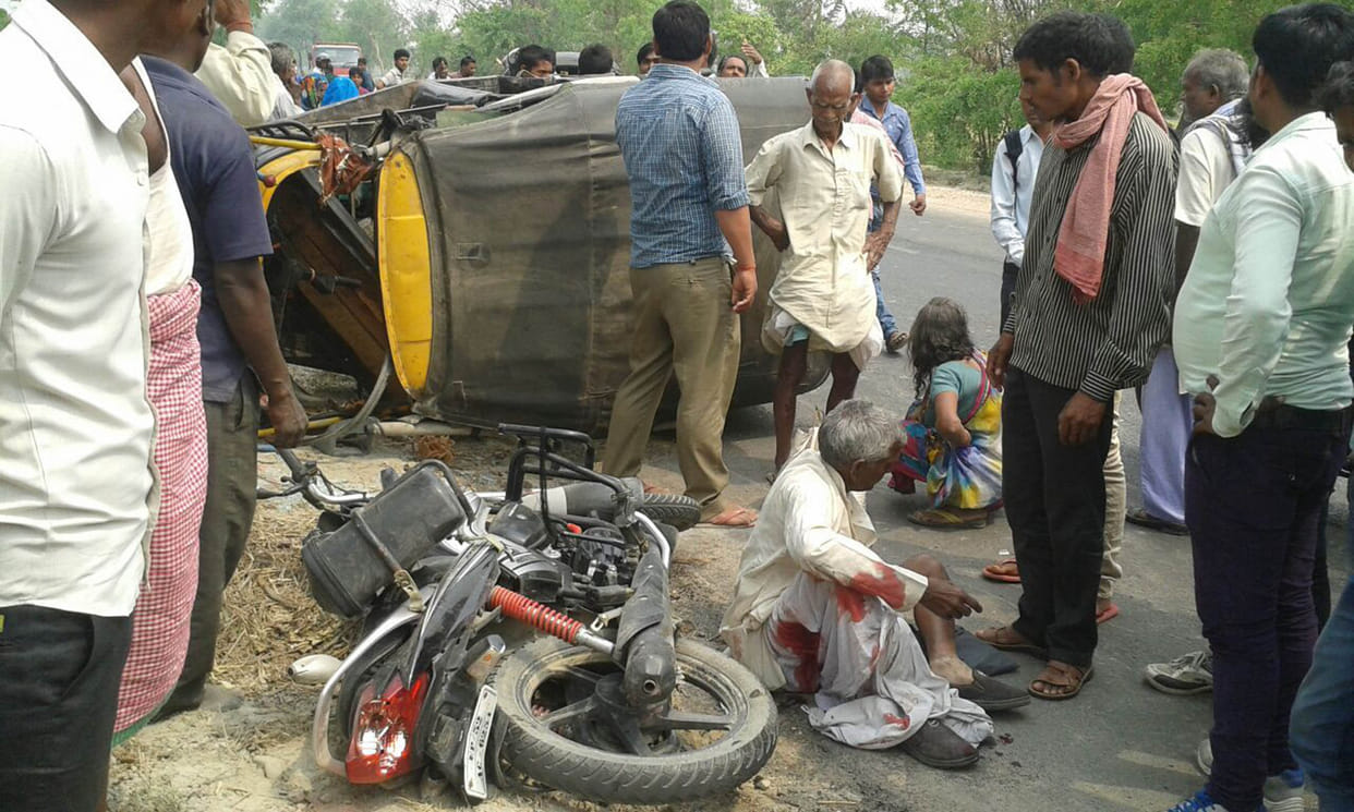 Tempo reflex, six injured