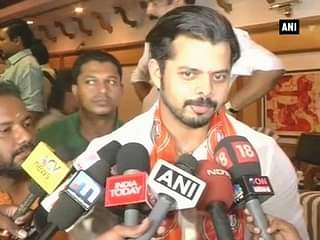Won't give up cricket after winning election: Sreesanth