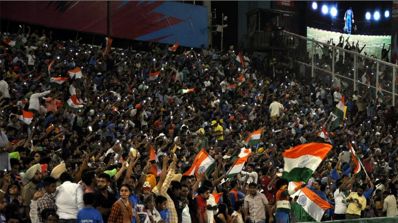 T20: team india won match against australia, Audience celebration