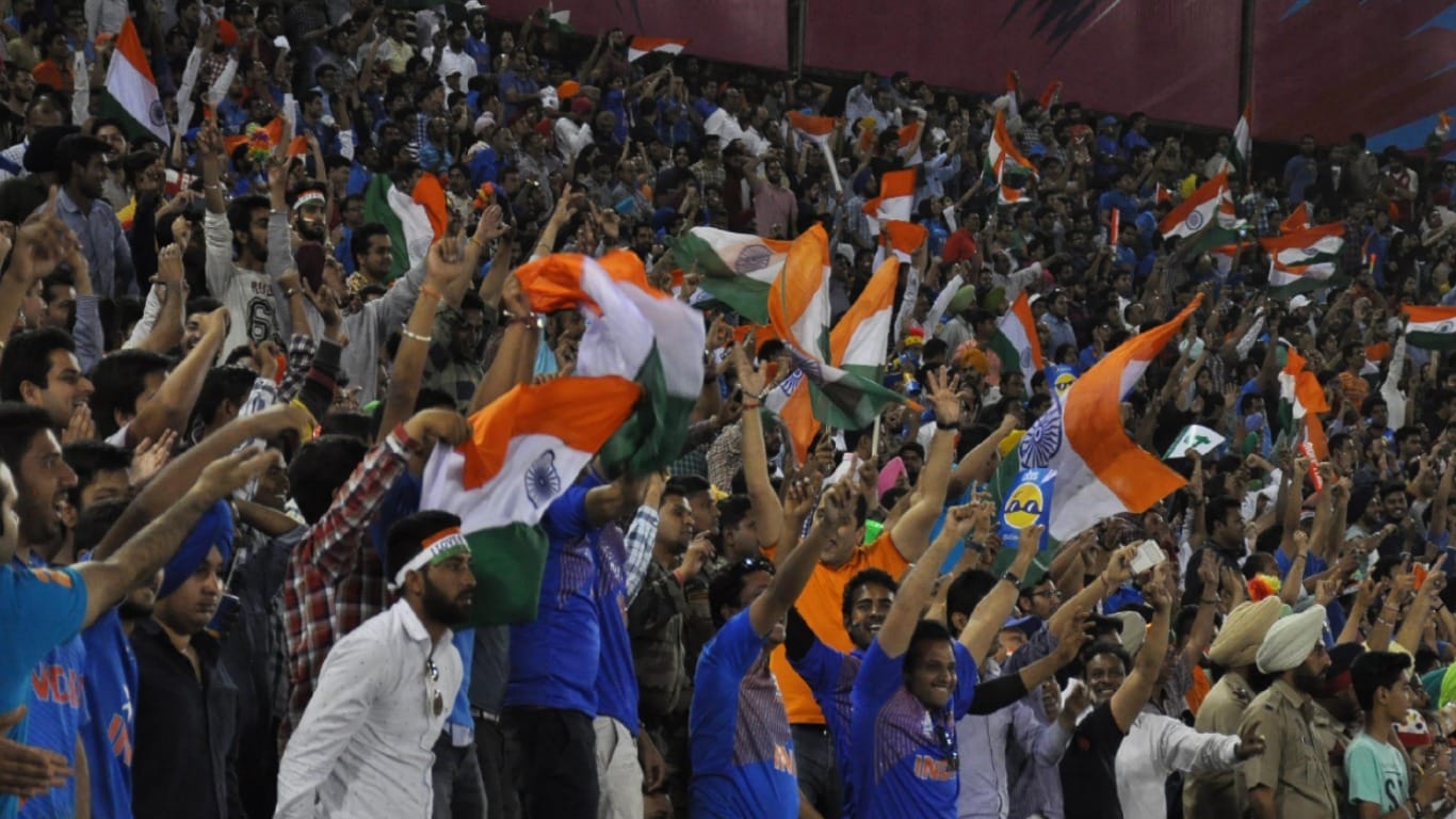 T20: team india won match against australia, Audience celebration