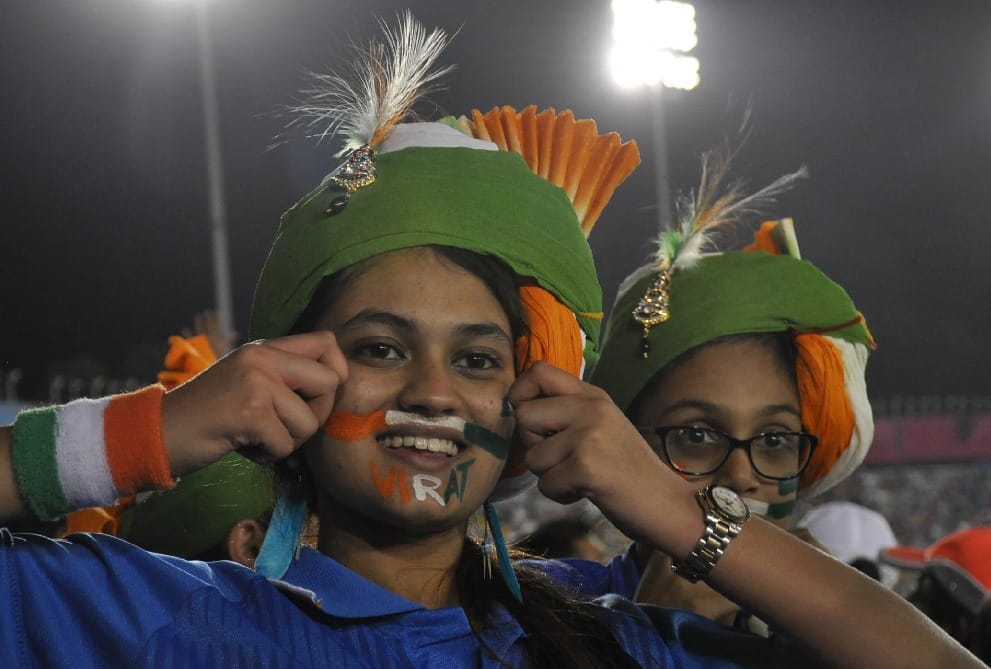 T20: team india won match against australia, Audience celebration