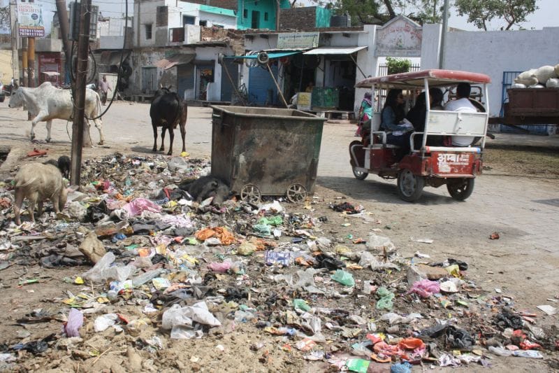 nagar palika did not take care about cleanness
