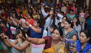 sangam of dance and music on stage