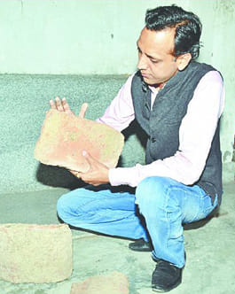 Evidence found on the mound now Lord Parshuram meditated site