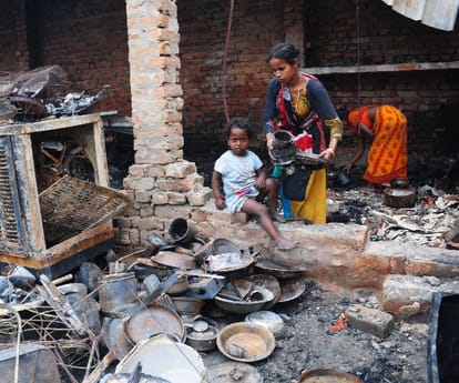  Truth behind fire in Patrakarpuram in Lucknow.