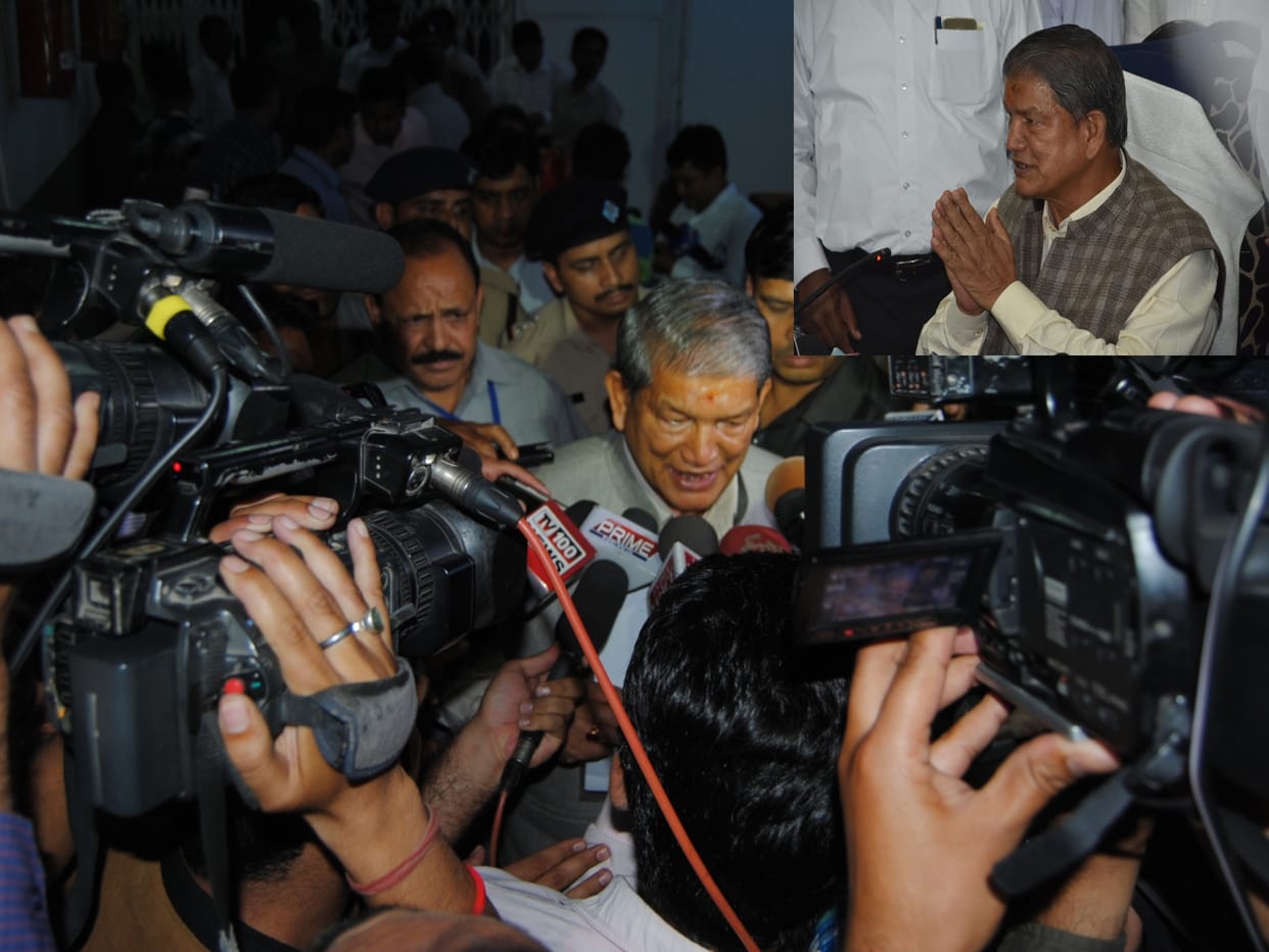  President's rule removed from Uttarakhand.