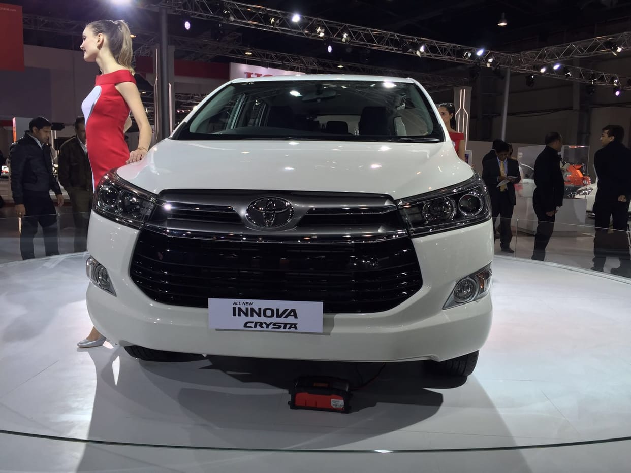 Toyota Innova Crysta Brochure Leaked