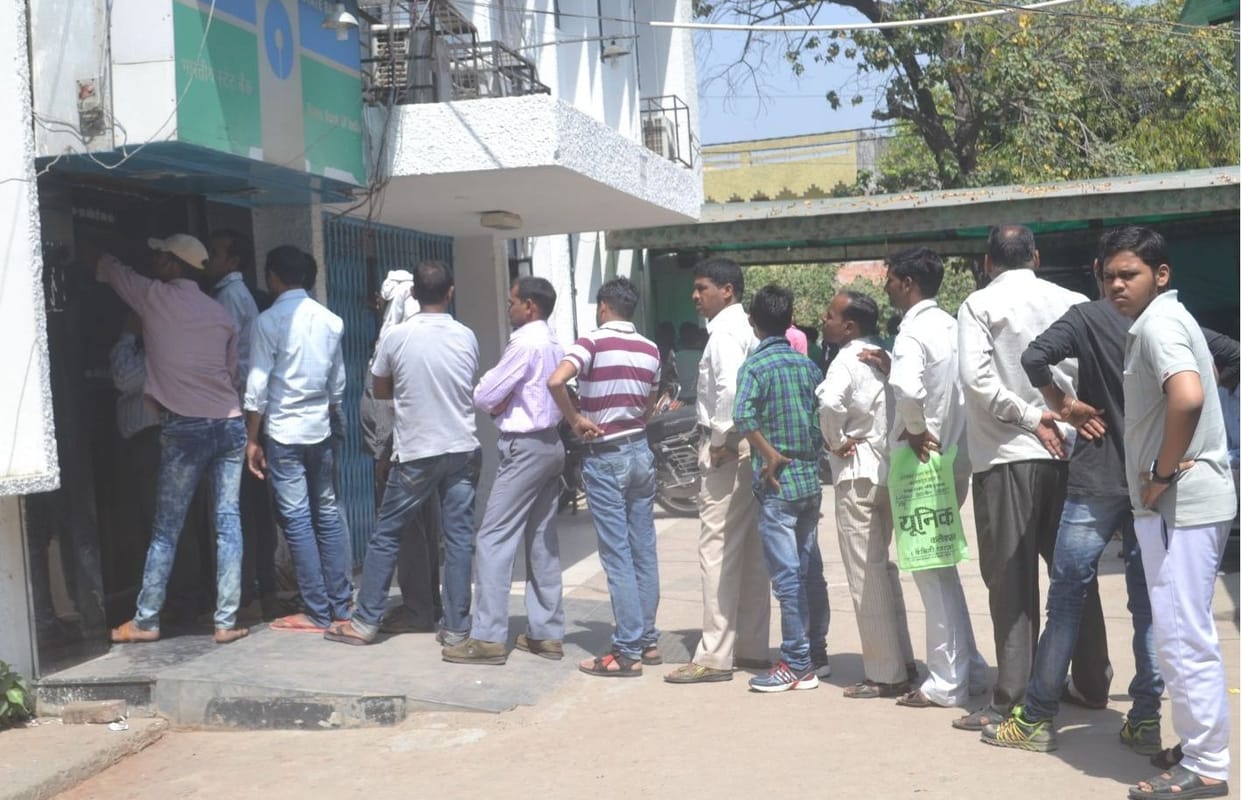 Bank customers off after uproar