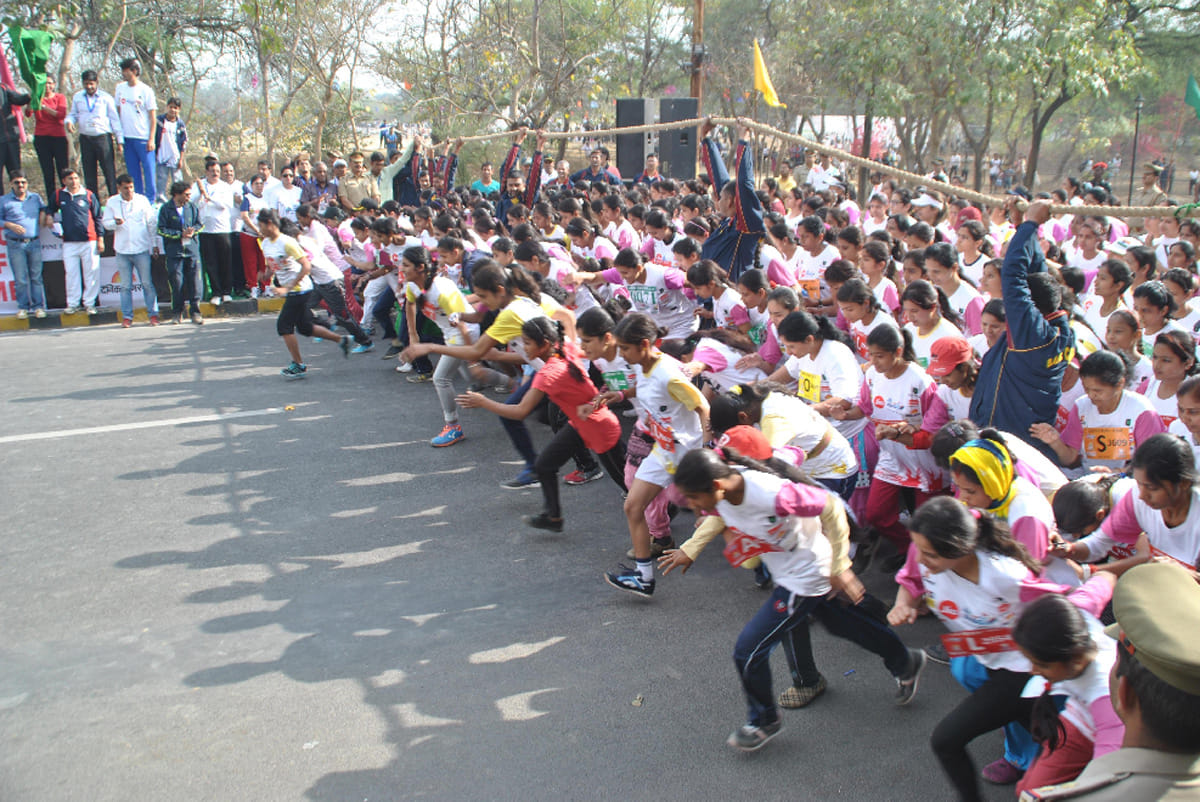 marathon, women safety race, night marathon, chandigarh, 