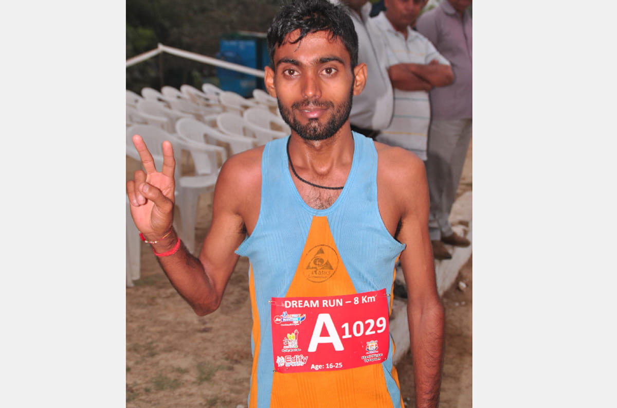 umesh won the dream run in meerut