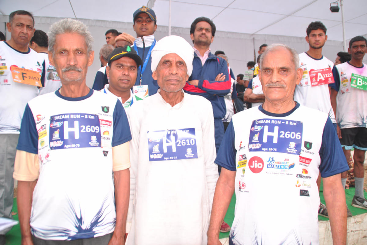 umesh won the dream run in meerut