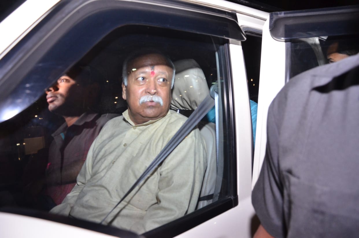  Mohan Bhagwat in Lucknow.
