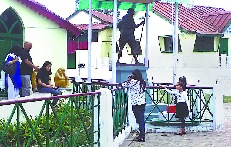 Looking for fun in the trash and dirt Kausani