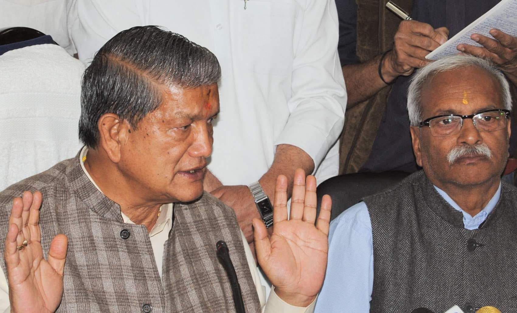 president rule in uttarakhand pradesh