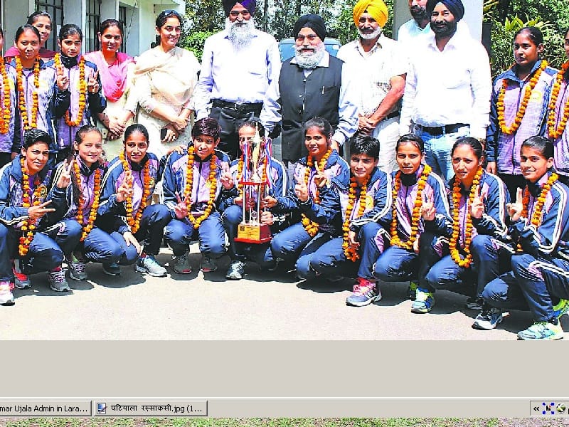 National Champion, PU Women's Hockey Team Patiala, 52 years, Patiala