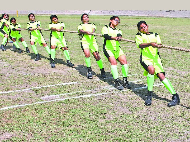 Tug of war championship Patiala, Punjab, Manipur, Himachal Pradesh, Uttar Pradesh, Punjab