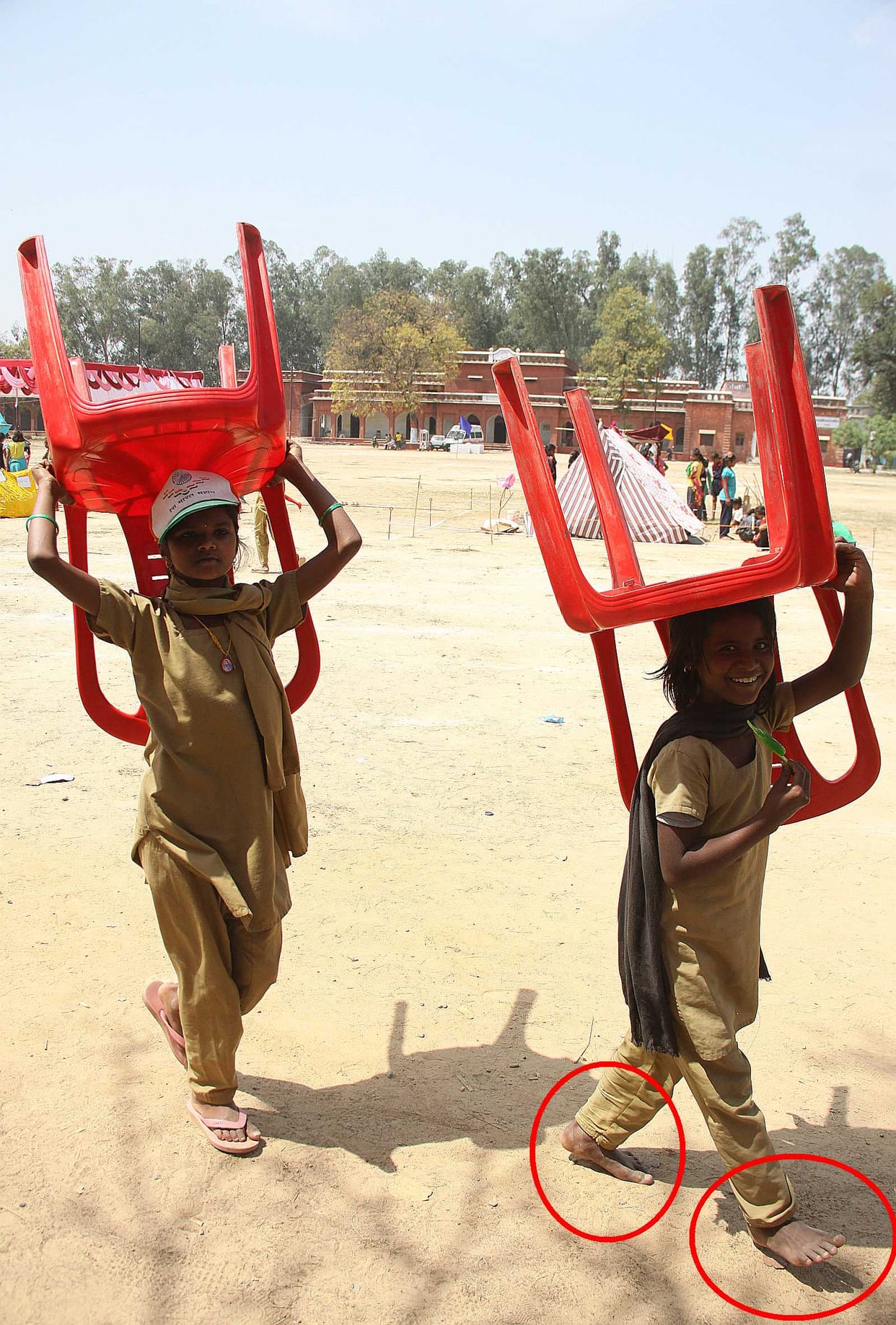 Once again there was controversy kabaddi competition