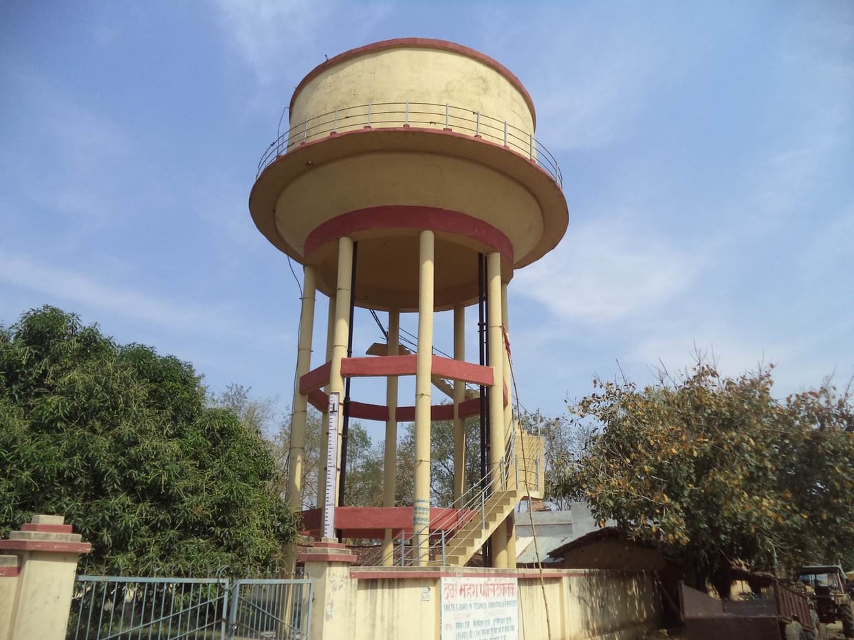 Five villages in five months received a five-day water