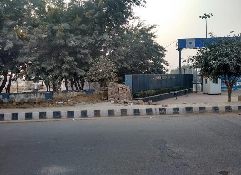 security breach of ambala Air Force Station , suspect man arrested