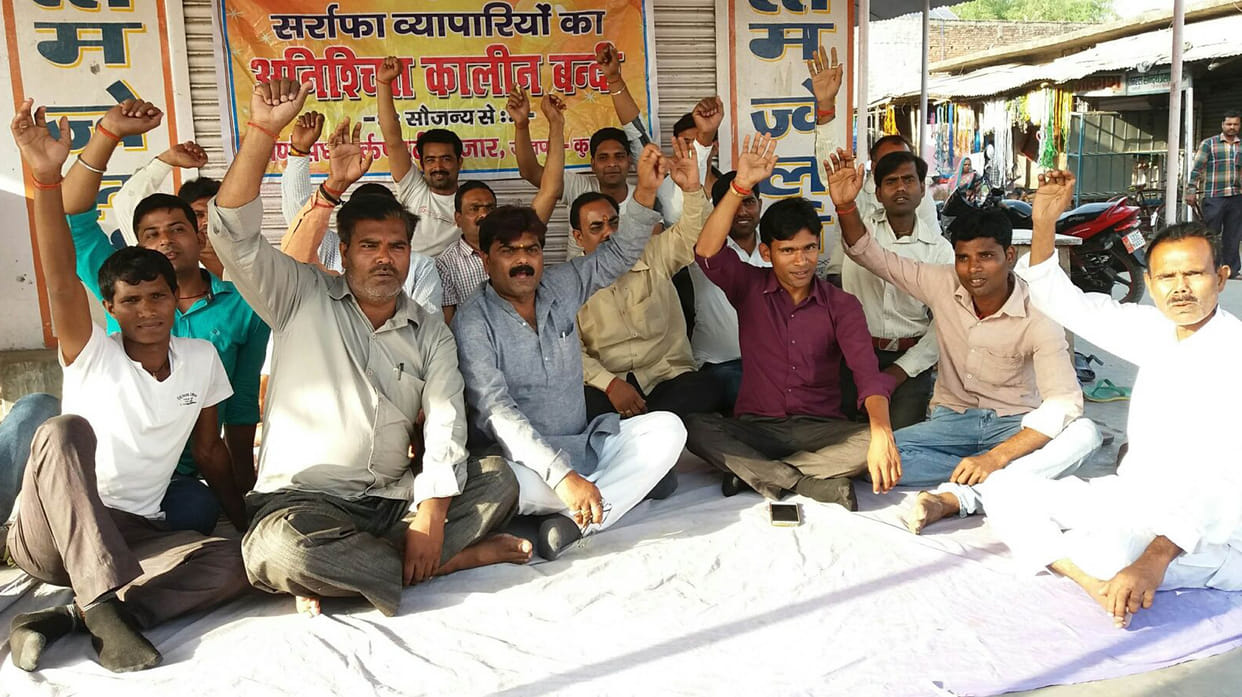 There bullion businessman on hunger strike