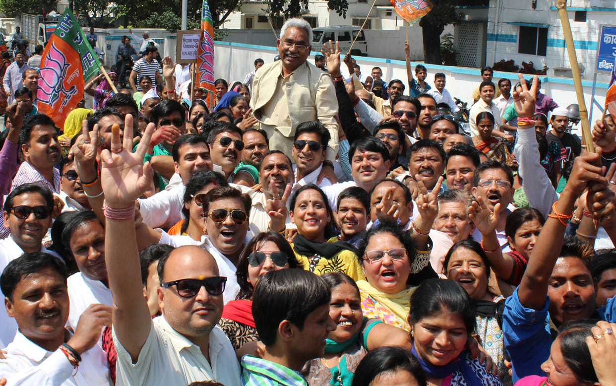 Imposition of President's rule derived gratitude Rally