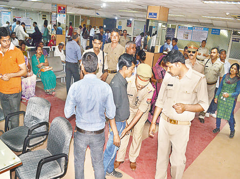 after five days bank opened, heavy rush