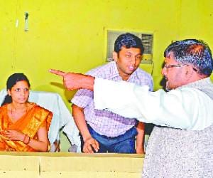 MLA and Chief Officer clashed, fiercely altercation