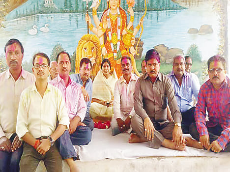 Holi celebrations flew Abir-Gulal