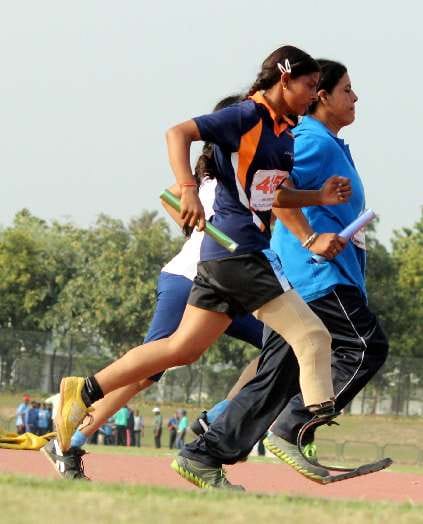 national para olympic meet, panchkula meet, athletic meet, handicap atheltic, panchkula