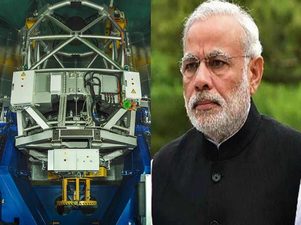 pm modi will activated asia largest telescope