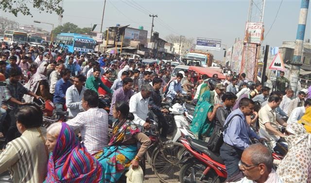 Hathras jam again faced problems