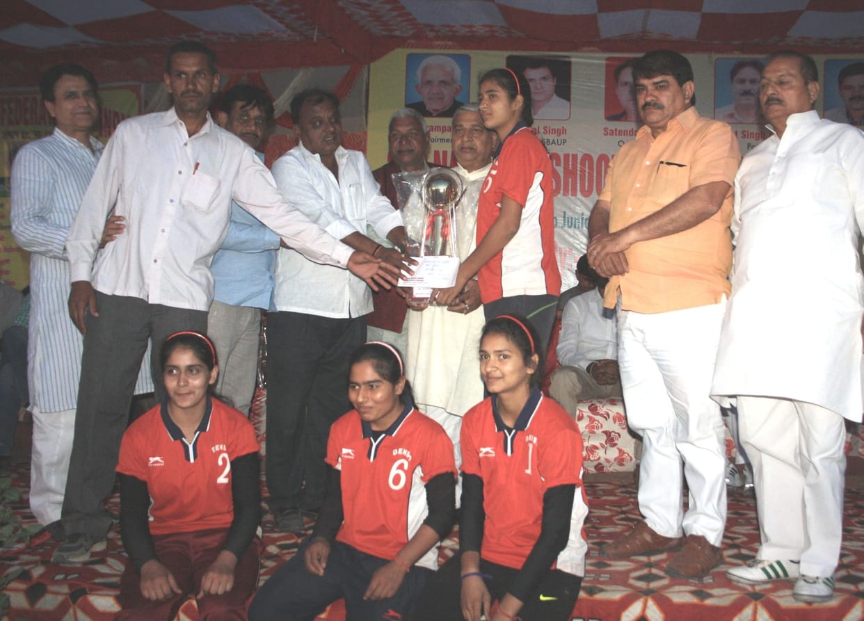 Haryana became champion in junior girls category