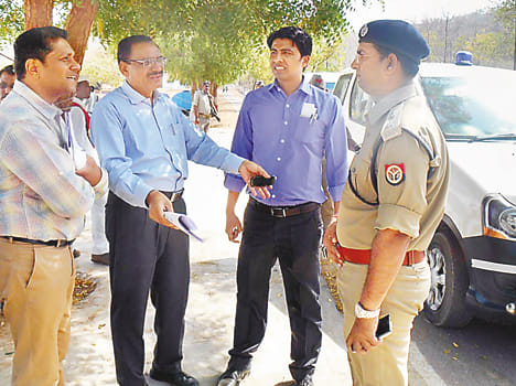 The chief officer will take the drought victims