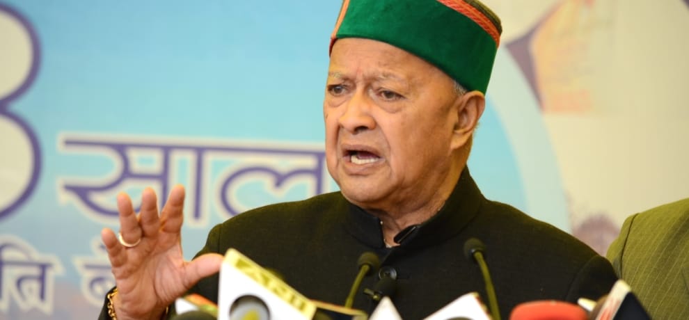  CM Virbhadra singh statement on Governor Dev vrat.