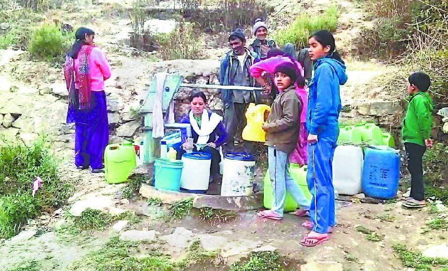 Created a sensation in the drinking water for Berinag
